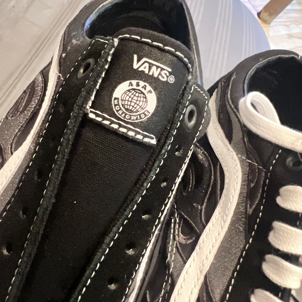 Vans ASAP Rocky Black and White Collab Pacsun - Picture 8 of 9